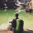 thumbnail image 3 of Waterproof Rucksack Cover Backpack Rain Cover 45L-70L for Travel Climbing Hiking, 3 of 4