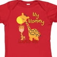 thumbnail image 4 of Inktastic My Mommy Loves Me Giraffe Boys or Girls Baby Bodysuit, 4 of 5