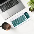 thumbnail image 1 of Estbridge Portable Bluetooth Keyboard and Mouse Set for Travel  Wireless  with Silent Click Mouse  Magical Control Bluetooth Keyboard for Mobile Devices, 1 of 9