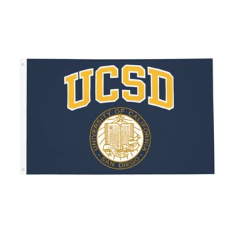 Georgetown Double Sided House Flag - 30x40 Inches, 100% Polyester, Officially Licensed