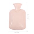 thumbnail image 2 of XZNGL Hot and Cold Water Bottle Rubber Hot Water Bottle Hot Water Bottle Rubber Large Pvc Rubber Hot Water Bottle Bag Warm Relaxing Heat Cold Ease Hot Bottle Water Bag, 2 of 8