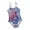 C001, variante sur Qudderr Maillots de Bain une Pièce pour Filles Bébé Maillots de Bain Imprimés Multicolores Bikini Été Plage pour 4-8 Ans