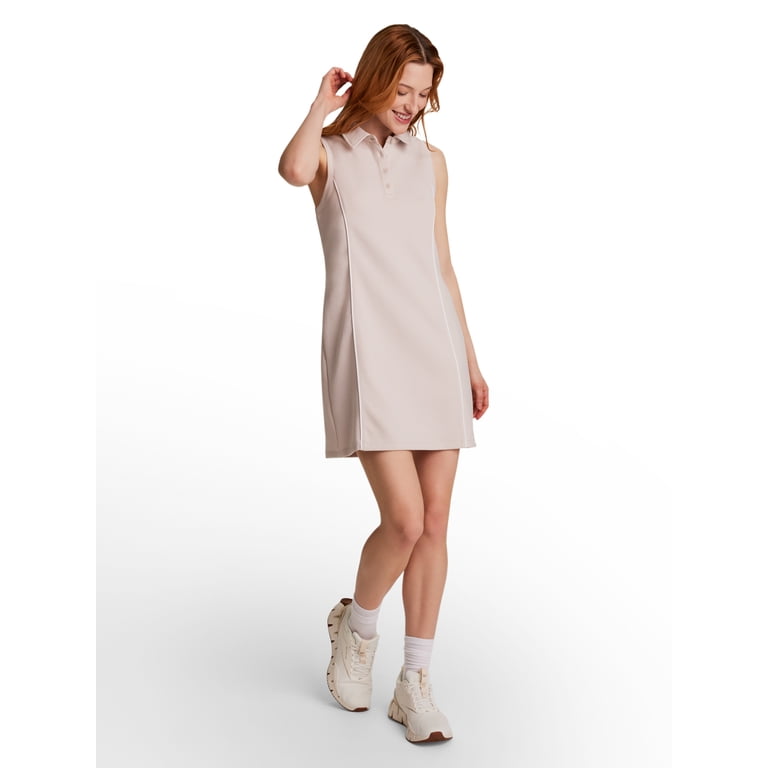 beige polo dress Women Polo Dress, Women Beige Dress, Women Casual Dress, Women Dresses, Spring Dress, Summer Dress