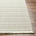 thumbnail image 2 of Hauteloom Hamal Living Room, Bedroom Area Rug - Bohemian, Transitional - Off White, Khaki, Cloud Gray - 18" Sample, 2 of 10