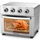 thumbnail image 1 of KitchenBoss Air Fryer Tostador Horno: 24.3QT/23L Airfryer con funciones 5 en 1 para calentar, asar, tostar, hornear, freír al aire, control de perilla 1700W Encimera de horno tostador con 4 accesorios, 1 of 5
