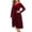 *Red, variant on ClodeEU Womens Plus Size V Neck Formal Long Sleeve Velvet Midi Dresses,Fall Elegant Flowy Party Dresses Green,Womens Plus XXXXL