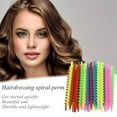 Long Spiral Hair Perm Rod Hairdressing Styling Curler Rollers Tool
