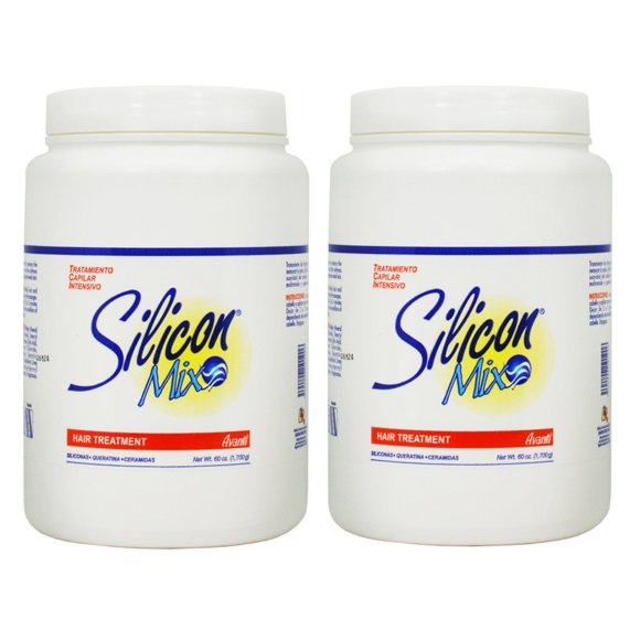 Tratamiento capilar intensivo Silicon Mix 60oz "Paquete de 2"