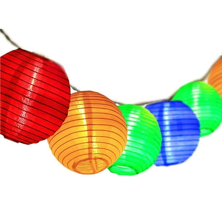 

Solar Garden String Lanterns 30 Fairy Light Lanterns IP65 Waterproof Solar Lantern String Lamp Lantern Stringed LED Light for Garden Courtyard Patio Party Decor