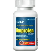 HealthA2Z Ibuprofen 200mg | 500 Counts