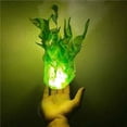 thumbnail image 3 of Inteprter Bola de fuego flotante de Halloween, adornos de bola de fuego LED que brillan intensamente para accesorios de Cosplay de fiesta de Halloween Kits de decoración para fiestas No. 4 Inteprter HA043589-03, 3 of 6