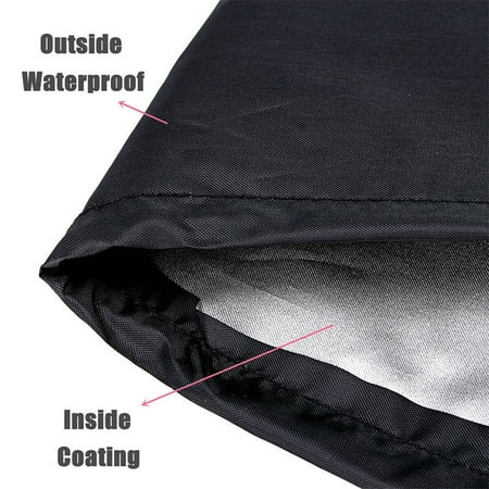 Waterproof Patio Round Fire Pit Cover Dust Proof Sun Protector Grill Bbq Cover Walmart Canada
