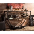 thumbnail image 2 of Baxton Studio Blakes Console Table in Antique Black and Brown, 2 of 4