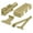 Gold, variant on Deltana DC40-WH Adjustable Surface Mount Door Closer White