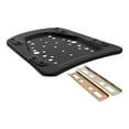 thumbnail image 4 of KAKOWELY luggage rack fit 1Set Heavy Duty Motorcycle Rear Luggage Rack Mounting Plate With Screws For Electric Scooter And Mini Bike Black Color Trunk Floor Panel, 4 of 4