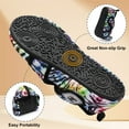 thumbnail image 7 of Joinfre Slippers for Women Comfy House Bedroom Corduroy Cross Bow Slide Slipper with Adjustable, 7 of 7