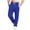 Blue, variant on Men's Casual Sweatpants Fleece Open Bottom Colorblock Sweatpant Elastic Waist Drawstring Workout Jogger with Pockets