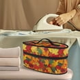 thumbnail image 2 of HELLHERO Travel Steamer Carrier Bag Maple Leaf Pattern Easy to Clean Garment Steamer Box Travel Steamer Holder Storage, Bag Only, 2 of 6
