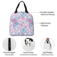 thumbnail image 3 of Yiaed Tie Dye Print Insulated Lunch Bag Reusable Cute Tote Lunch Box, Leakproof Cooler Lunch Bags for Work Office Travel School Picnic, 3 of 5