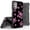 Black Cutie Heart Skull, variant on Armor Kombo Holster Rugged Cover Designed For Moto G Stylus 2022 Case Transparent Clear And Skull Series