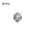 thumbnail image 3 of Uxcell 30 Pack 3/8 16 UNC 1D 9.5mm 304 Stainless Steel Helical Wire Threaded Inserts, 3 of 5
