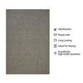 thumbnail image 3 of Homespice Decor 310682 27 x 45 in. Smoke Ultra Durable Rectangular Braided Rug - Grey, 3 of 5