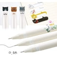 thumbnail image 1 of 12 stylos chat mignon Cat Design Gel stylos d'criture Kawaii (colores alatoires), 1 of 3