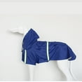thumbnail image 1 of Dog Raincoats for Large Dogs with Reflective Strip Hoodie,Rain Poncho Jacket for Dogs Blue, 1 of 8