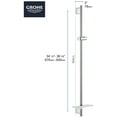 thumbnail image 2 of Grohe Rainshower 26603EN0 36" Shower Slide Bar in Grohe Brushed Nickel, 2 of 7