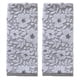 thumbnail image 1 of Juego de Toallas de Mano de Jacquard Floral, Gris, 2 Unidades, 1 of 7