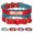 Red, variant on Didog Soft Leather Padded Personalized Dog Collar Custom Pet Name Number Adjustable for Small Large Dogs