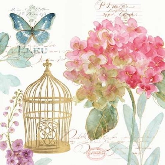 Download Rainbow Seeds Floral Birdcage Ii Poster Print By Audit Lisa 24 X 24 Walmart Com Walmart Com