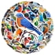 thumbnail image 4 of 50 unidades por lote de pegatinas de pájaros de colores mezclados, de vinilo, impermeables, con graf, 4 of 4