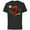 Black, variant on Marvel Deadpool Wade Wilson Cupid’s Arrow Valentine’s Day - Short Sleeve Cotton T-Shirt for Adults - Customized-Black