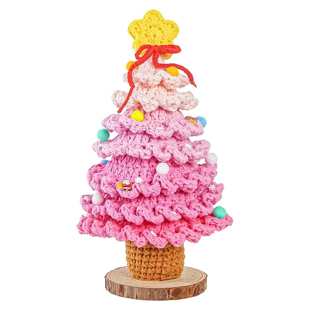 Crochet Principiante Diy Navidad (Luz) Rosa