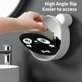 thumbnail image 4 of TIMIFIS Toothbrush Holders Multi Functional Flip Cover Water and Fertilizer Soap Rack Bathroom Wall Mounted No Need for Punching Strong Load Bearing Soap Storage Rack Soap Box Soap Boxes, 4 of 6