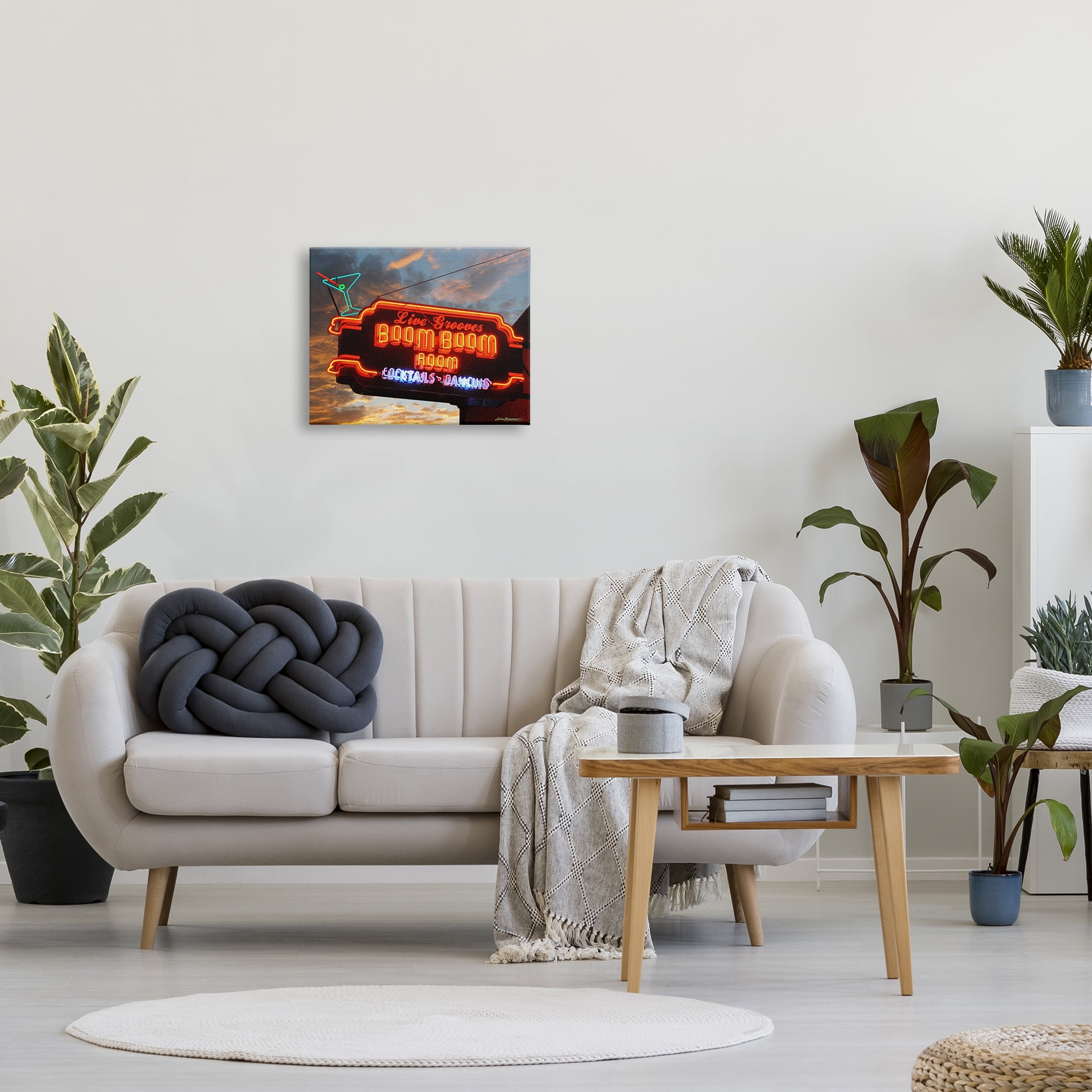 Stupell Industries Boom Room Cocktail Bar Food & Beverage Photography Gallery Wrapped Canvas Art Print Wall Art, 20 x 16