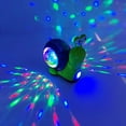 thumbnail image 3 of Caracol eléctrico para bebé, juguete electrónico para gatear, con luz deslumbrante y música, ideal para cumpleaños de niños (verde), 3 of 5