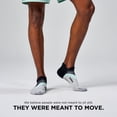 thumbnail image 6 of Feetures Elite Light Cushion No Show Tab Ankle Socks - Sport Sock with Targeted Compression - Mint Chip , Medium (1 Pair), 6 of 7