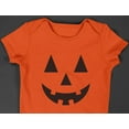 thumbnail image 5 of Cute Little Pumpkin Outfit Halloween Infant Jack O' Lantern Baby Bodysuit 24M Orange, 5 of 6