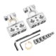 thumbnail image 5 of Universal Car Battery Connectors Dual 1/0 and 8 Gauge Positive Or Negative Battery Terminal Kit, 5 of 5