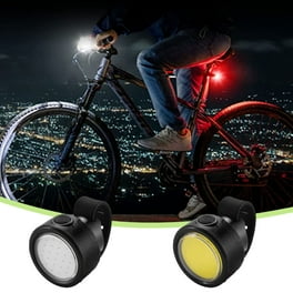S SERENABLE Lumières de Vélo Arrière, Lumière Arrière Rechargeable par USB, Feu Arrière à DEL Super Lumineux Bandage Bleu
