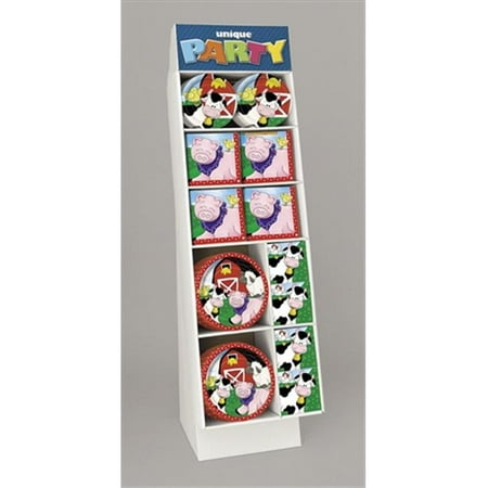 148 Piece Set - Unique Industries 41964 148 Pieces Paperware T Display Set