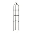 thumbnail image 2 of Stands Climbing Vine Rack Garden Trellis Shelf Durable Clematis Height 59In Steel Tomatoes Rose Plant Support Frame, 2 of 17