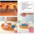 thumbnail image 3 of 200 piezas de moldes para hornear de papel de aluminio, cajas para cupcakes, mini molde para cupcakes, papel de aluminio, 3 of 5