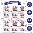 thumbnail image 6 of Luxury Plush 4th of July Patriotic Blanket USA Gnome American Fag Independence Day Throw Blanket for Couch,Lightweight Soft and Warm Throws Blankets for Sofa Bed Living Room in Spring 60"x50", 6 of 6