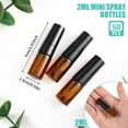 thumbnail image 2 of Spray Bottles Zhehao, atomizador de perfume de vidrio transparente, 50 unidades, 2 ml, 2 of 7