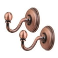thumbnail image 3 of 2x Curtain Drapery Tiebacks Holdbacks Wall Retro Style Zinc Tassel Hook Holder Red Bronze, 3 of 9