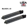 thumbnail image 4 of MADE IN USA TONER Compatible Replacement for Ricoh Aficio MPC3000, MPC2000, MPC2500, Savin C2020 C2525 C3030 (Black, 2 pk), 4 of 4