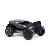 Golden Technologies Ally Sport - Automatic Folding Power Wheelchair w/ 10 Omni-Directional Front Wheels - Airline Approved - Suspension - 30 Turning Radius - Smart Control App (Black Carbon Fiber)
